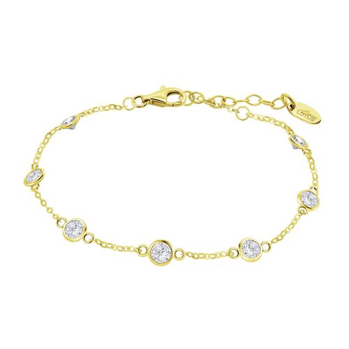 Bracelet Lotus Silver Argent Doré Oxydes