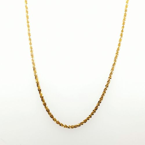 Collier Sautoir Elden Argent 1 Rang Jaune Ambre Collection Catch The Rainbow