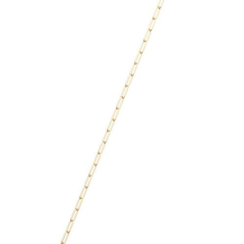 Chaîne Les Georgettes Rectangle Dorée