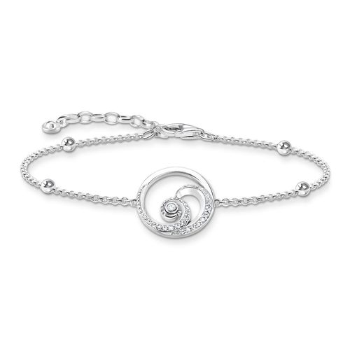 Bracelet Thomas Sabo Vague Avec Pierres 16-19cm