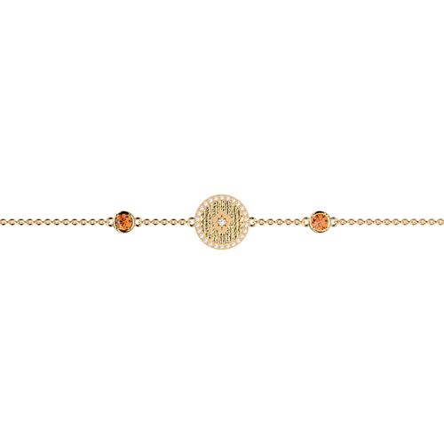 Bracelet Souple Les Cadettes Birthstones Juillet Rubis