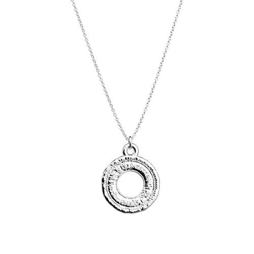 Collier Les Georgettes Pépite Argenté 20mm