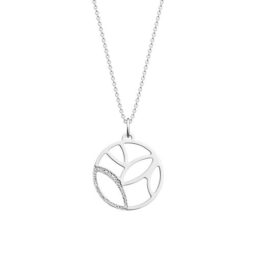 Collier Les Georgettes Jungle Argenté 25mm