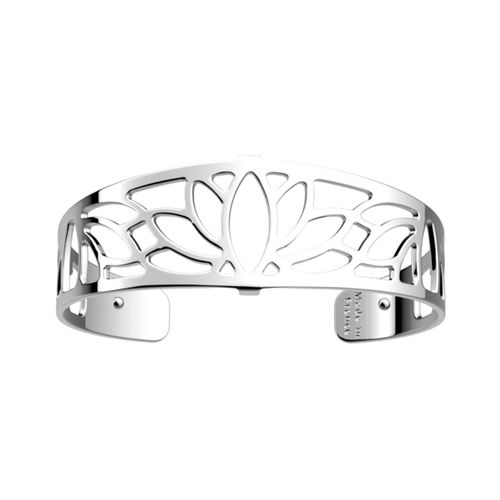 Manchette Évasée Les Georgettes Lotus Argentée 20mm