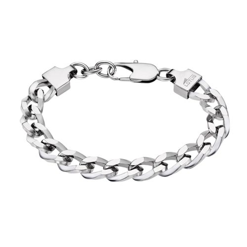 Bracelet Homme Lotus Syle Chaîne Maille Gourmette