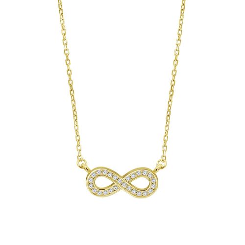 Collier Lotus Silver Infini Argent Doré