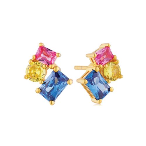 Boucles D'oreille Sif Jakobs Ivrea Tre Oxydes De Zirconium Multicolore