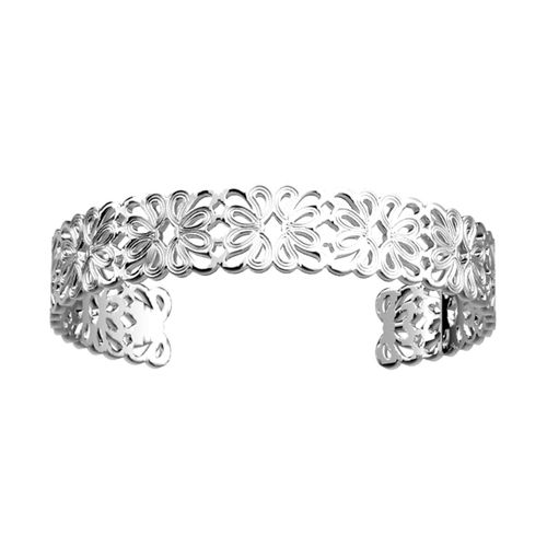 Bracelet Jonc Les Georgettes Collection Flora Argenté