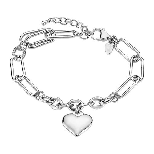 Bracelet Lotus Style Pampille Coeur