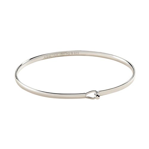 Bracelet Jonc Agatha Bra7bangle Argent Rhodié