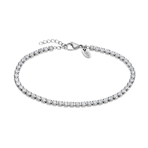Bracelet Lotus Style Rivière Oxydes
