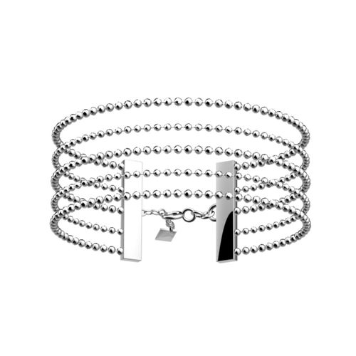 Bracelet Les Georgettes Rivière Argenté