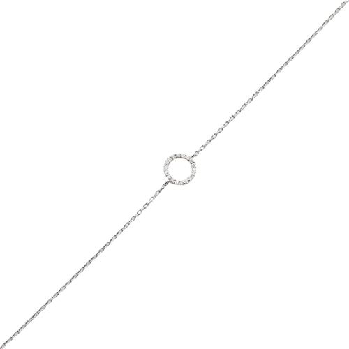 Bracelet Agatha Rondou Argent