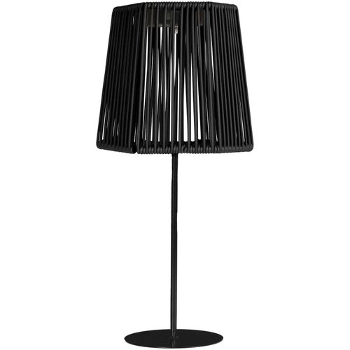 Kal-, Lao0190, Lampe Solaire D'extérieur Design Moderne, Économie D'énergie, Lumière Chaleureuse, Facilité D'installation, Résistante Aux Intempéries, H40 Cm, Noir