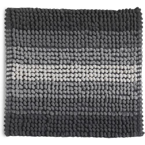 Kal-| Bubble Tapis De Bain Avec Fond Antidérapant, Couleur Gris, Dimensions 2,4 X 50 X 50 Cm Et Poids 0,435 Kg
