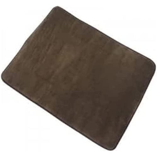 Kal-140863 Douceur Tapis À Mémoire Polyester + Polyamide + Polyuréthane + Sbr Chocolat 50 X 70 X 0,1 Cm