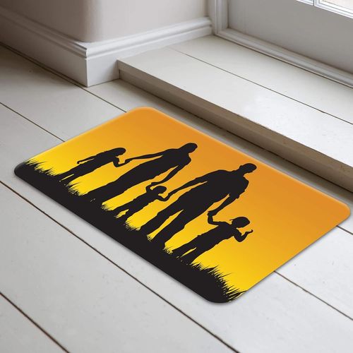 KAL-Tapis De Bain, Multicolore, 40 X 70 Cm