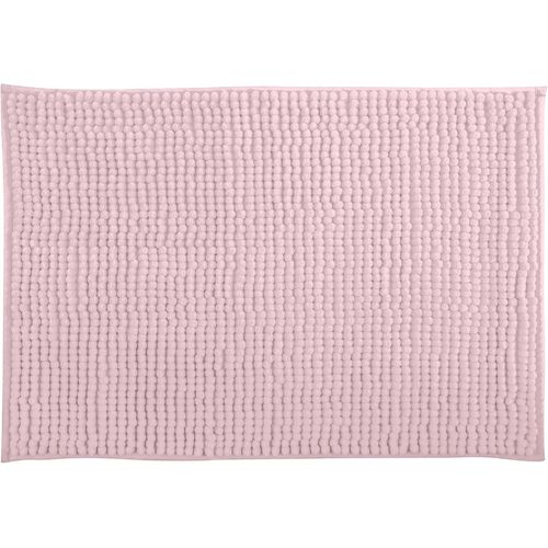 KAL-Tapis De Bain Microfibre Chenille 50X80Cm Rose Pastel