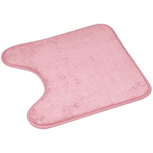 KAL-, Tapis Contour Wc (45 X 45 Cm) Vitamine Rose Poudre, Microfibre
