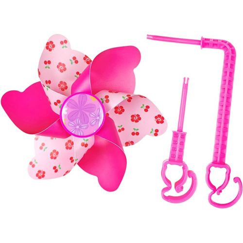 Kal-Moulin À Vent Pour Vélo D'enfant - Décoration Pour Tous Les Vélos, Scooters, Tricycles, Roues, Poussettes, Petites Fleurs