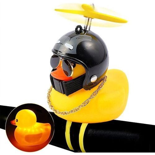 Kal-Sonnette Velo, Klaxon Velo, Canard En Plastique, Sonnette Velo Adulte, Sonnette Velo Enfant, Accessoire Voiture Rigolo