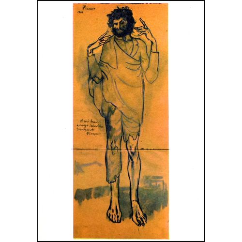 Picasso Pablo Lot 29 Cartes Postales Tableaux Peinture Le Fou