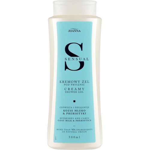 Kal-Sensual Gel Douche Pour Femme - Au Lait De Chèvre Et Prébiotiques - Hydratant - Femme - Gel Nettoyant Doux Pour Le Corps - Douche De Soin Sensible - Pour Tous Types De Peaux Et Peaux Sèches - 