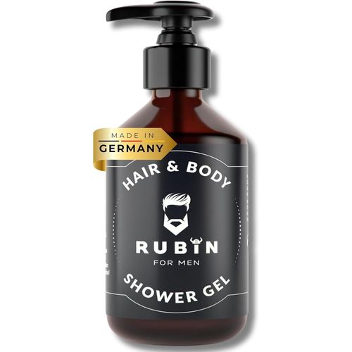 KAL-Gel Douche Doux Pour Hommes 2 En 1 Pour Les Cheveux Et Le Corps- 150 Ml - Sans Sulfates, Parabènes, Silicones - Gel Douche Et Shampooing Pour Hommes