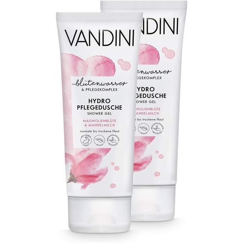 Kal-Gel Douche Hydratant Femme Au Fleur De Magnolia Et Lait D'amande Douce - Savon Douche Pour Peaux Normales À Sèches - Sans Silicones, Parabènes & Huiles Minérales (2x 200 Ml) 