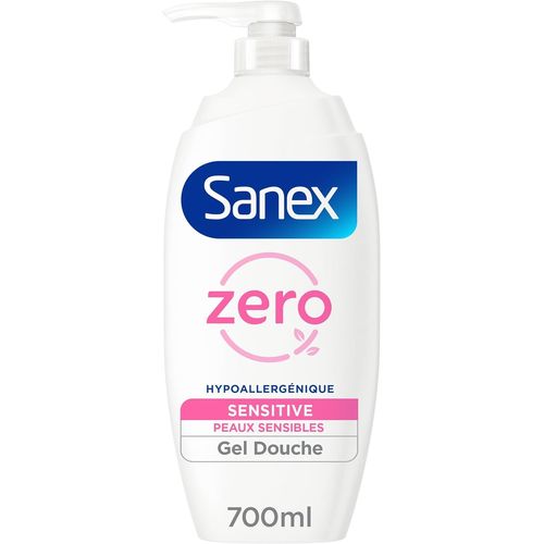 Kal-- Pompe Gel Douche Zéro Sensitive Pompe - Peaux Sensibles - Sans Savon - Hypoallergénique - 700ml 