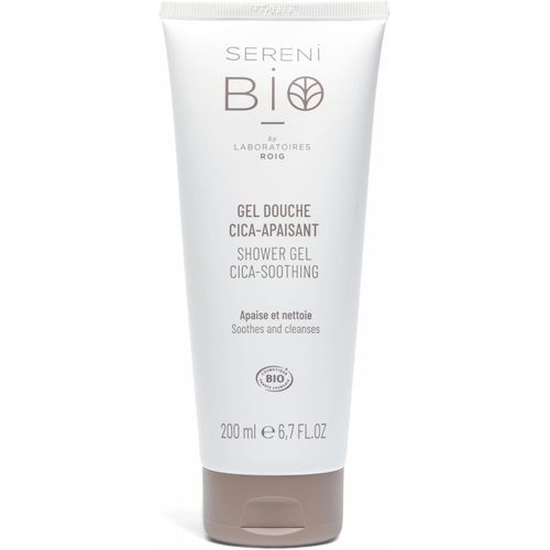 Kal-Sérénibio Gel Douche Centella Asiatica - Soin Corps Professionnel Certifié Bio Végan Et Équitable - Apaise Et Nettoie - Gel Douche Hydratant Peaux Ultra Sensibles - 200ml 