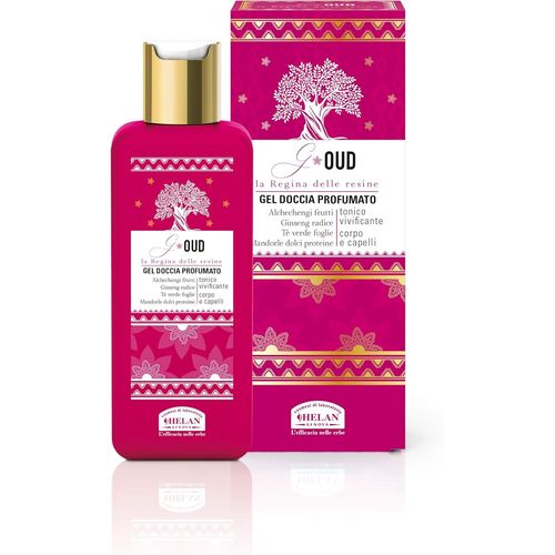 Kal-, G-Oud, Shampoing Et Gel Douche, Gel Douche Parfumé À L'amande Douce - Gel Douche Délicat Et Naturel Pour Corps Et Cheveux - Shampoing Douche Frais Et Nourrissant, 200 Ml - Fabriqué En Italie 