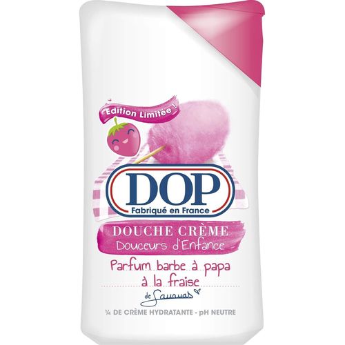 Kal-Gel Douche Crème Douceurs D'enfance Barbe À Papa À La Fraise De Sananas 250 Ml - Lot De 4 
