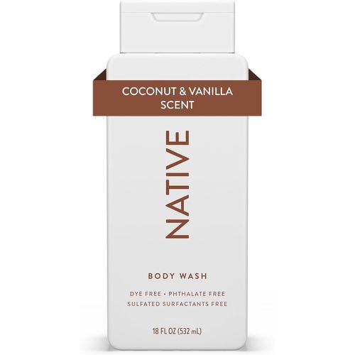 Kal-- Gel Douche Femme Et Homme - Sans Parfums Artificiels Ni Huiles Minérales - Savon Corporel Noix De Coco Et Vanille - Nettoie En Douceur Avec Des Ingrédients Naturels (532 Ml) 