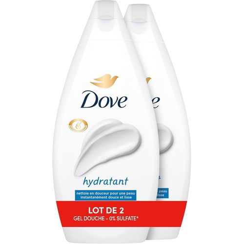 Kal-- Gel Douche - Essentiel Hydratant - Nettoie En Douceur Et Adoucit La Peau - Testé Dermatologiquement - 0% Sulfate (Lot Promo De 2x 450ml) 