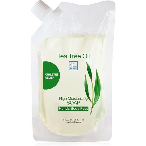KAL-Gel Douche, Savon De Bain Et Shampooing (Corps, Visage Et Cheveux) Combat Les Odeurs Corporelles. Purifie, Détoxifie Et Nettoie La Peau En Profondeur - Recharge 1000 G 1 Kg