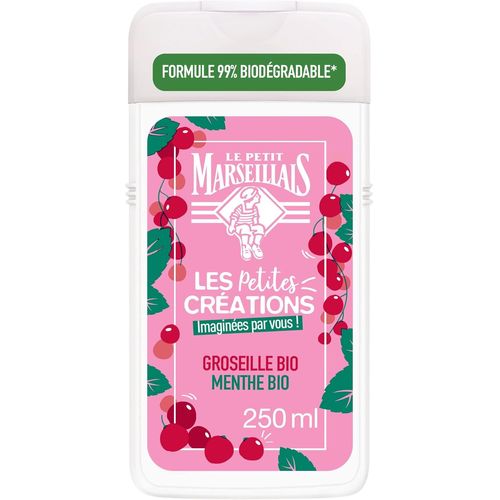 Kal-Gel Douche Les Petites Création Groseille & Menthe Bio - La Bouteille De 250ml 