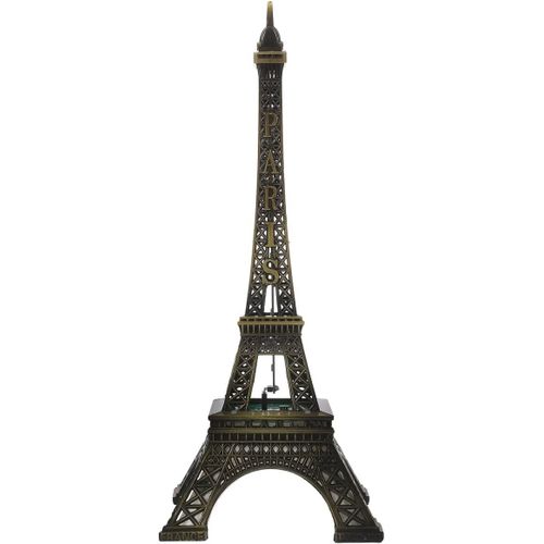 Kal-Tour Eiffel Avec Lumière Led - Lampe De Chevet De Tour Eiffel Led Modèle D'architecture En Métal Lumière Nocturne Lampe De Table Led Qui Change De Couleur Décoration De Paris Pour