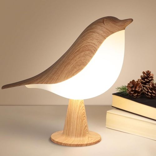 Kal-Petite Lampe De Chevet, Lampe De Bureau, Veilleuse, Lampe De Table, Commande Tactile, Sans Fil, 3 Couleurs, Luminosité Réglable, Lampe De Nuit Portable Pour Enfants Et Adultes, Joli Cadeau
