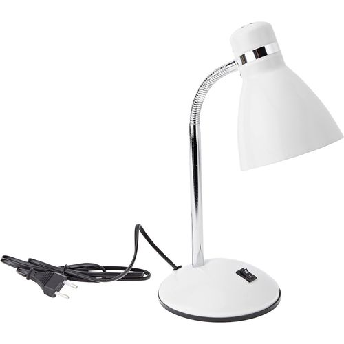 Kal-99063/05 Lampe De Table, Plastique, 40 W, Blanc, Métal