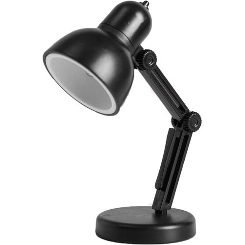 Kal-Lampe De Bureau Led Pour Bureau À Domicile, Lampe De Bureau Pliable Avec Base Magnétique Amovible, Accessoire De Bureau, Lampe De Table, Petite Lampe D'étude Pour Dortoir Universitaire (Noir)