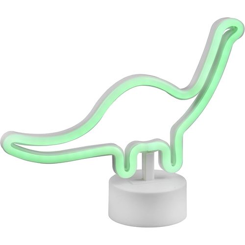 Kal-Reality, Lampe De Table, Bronto Incl. 1 X Led,Smd,1,6 Watt,17 Lm. Corps: Plastique, Blanc L:27,0cm, L:8,0cm, H:20,5cm, Ø:8,5cm Interrupteur,Entrée Usb,Ip20