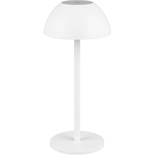 Kal-Reality Leuchten R54106131 Ricardo R54106131 Lampe De Table D'extérieur À 4 Led Avec Batterie En Plastique Blanc Mat 1,7 W