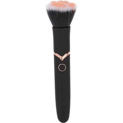 Kal-Pinceau De Maquillage, Fard À Joues En Poudre Libre 10 Vitesses Vibrations Massage Électrique Brosse Noire Nettoyage Maquillage Cosmétique Pour Le Visage Yeux Pinceaux Outil Machine Fondation Bro