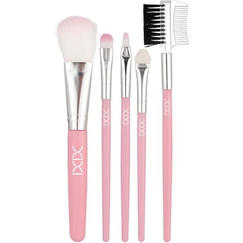 Kal-Set De 5 Pinceaux De Maquillage (Joues, Fard À Paupières, Épingle À Cils) - Professionnel & Débutant 