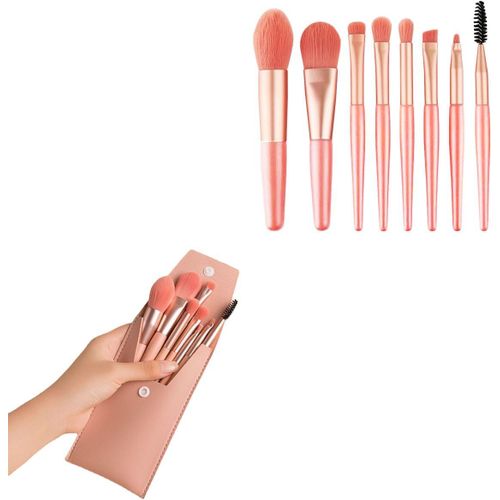 Kal-Lot De 8 Pinceaux Professionnels Pour Le Maquillage, Le Fond De Teint, Le Blush, Les Sourcils, Les Sourcils, Les Pinceaux 
