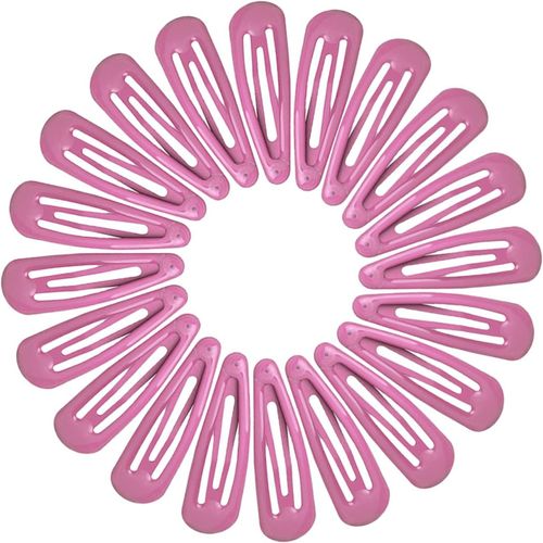 Kal-20pcs 4.8cm Barrettes Pince À Cheveux Clip En Métal, Barrette Cheveux Fille, Snap Barettes Bb En Métal, Femme Snap Clip Barrettes À Cheveux, Enfant Épingle À Cheveux Rouge Carmin