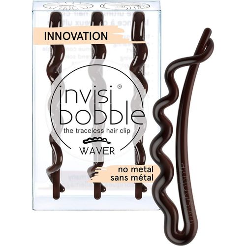 Kal-Waver Plus Grande Pince À Cheveux Marron Pretty Dark X3 I Barettes Cheveux Femme Et Fille I Grand Confort Avec Forte Tenue I Hair-Tech