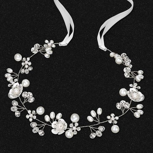 Kal-Couronne Fleur Cheveux,Accessoire Cheveux Mariage Couronne De Fleurs Pour Cheveux Couronne De Fleurs Headband Fleur Accessoires Cheveux Femme Diademe Femme