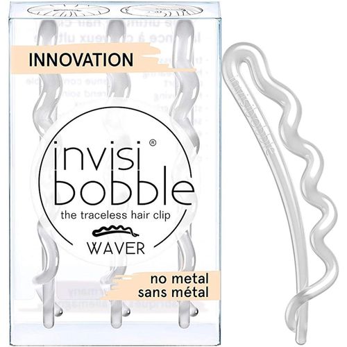 Kal-Waver Pince À Cheveux Transparente Crystal Clear X3 I Barettes À Cheveux Pour Femme Et Fille I Grand Confort Avec Forte Tenue I Hair-Tech